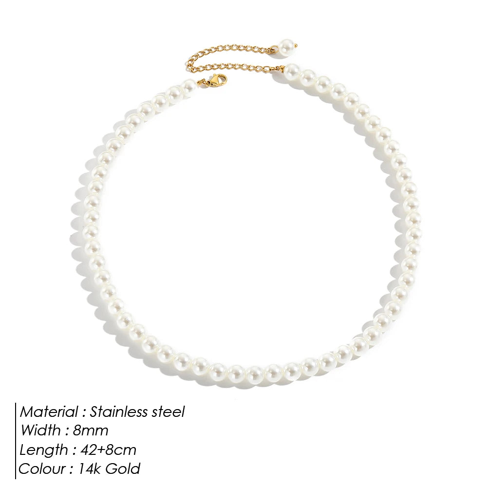 The Margaux Pearl Collar Necklace