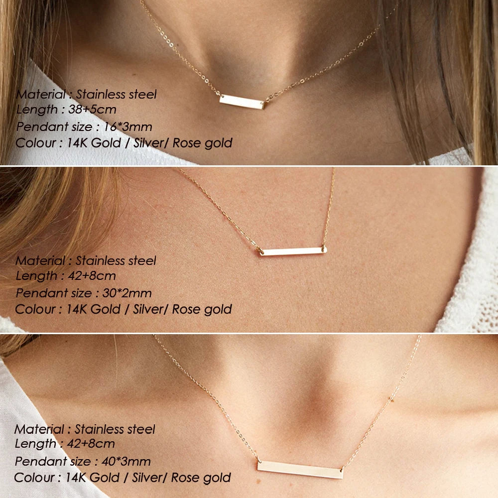 The Noémie Bar Necklace