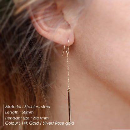 Bar Dangle Earrings