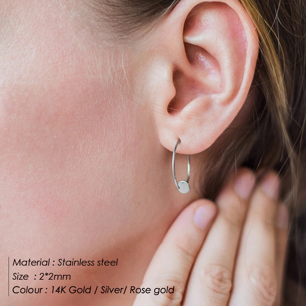 The Amara Pearl Hoop Earrings
