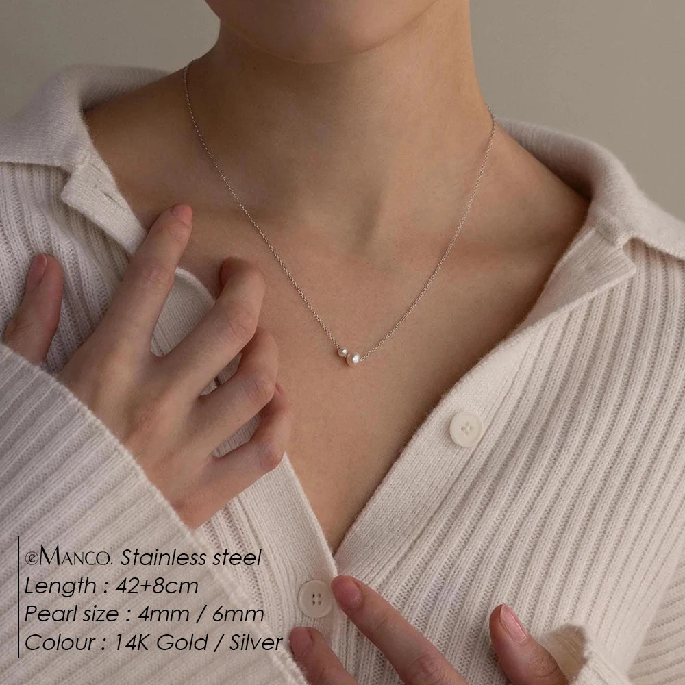 The Lucienne Pearl Necklace