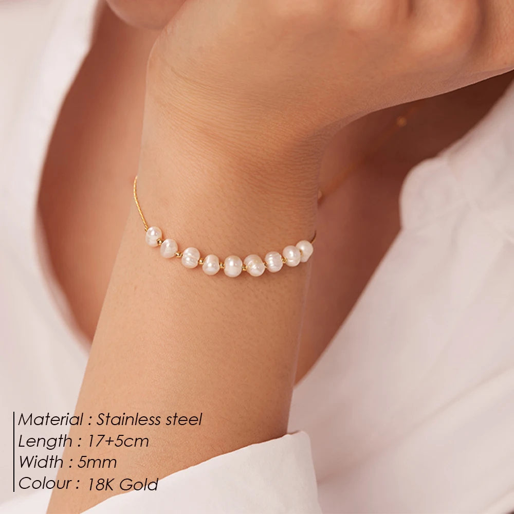 The Aurelia Pearl Bracelet