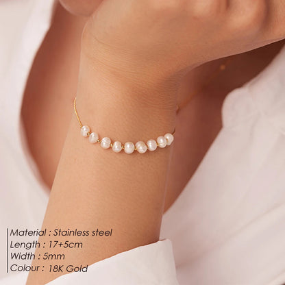 The Aurelia Pearl Bracelet