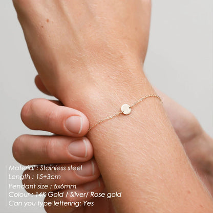 Round Pendant Bracelet