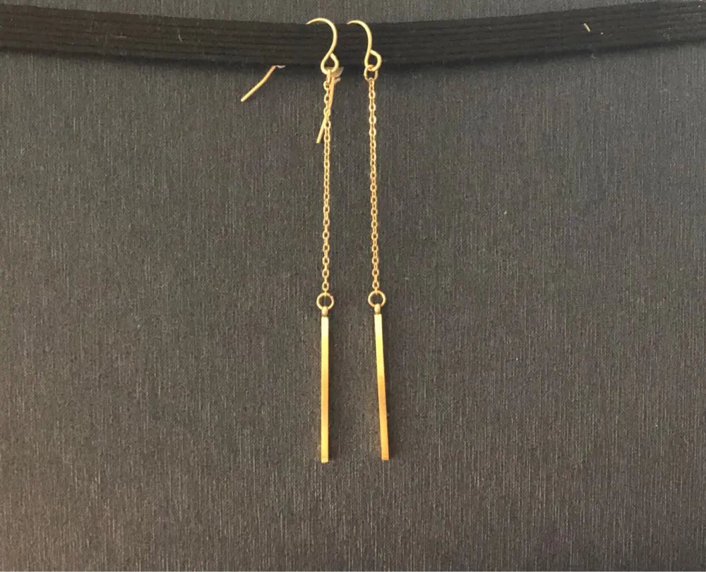 Bar Dangle Earrings