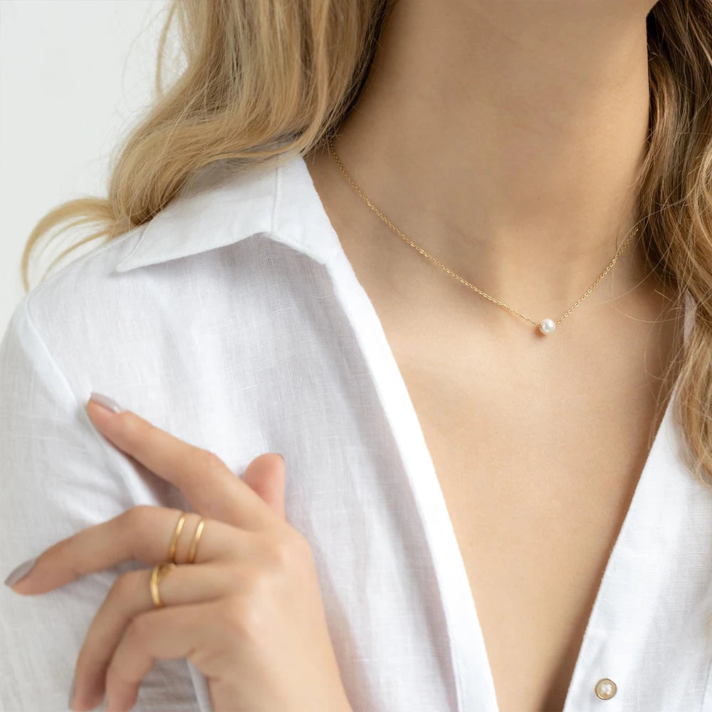 The Céleste Pearl Necklace