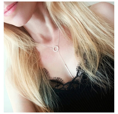 Ring Drop Necklace