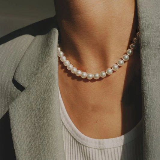 The Margaux Pearl Collar Necklace