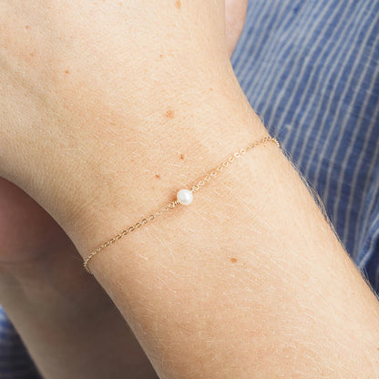 The Celeste Pearl Bracelet