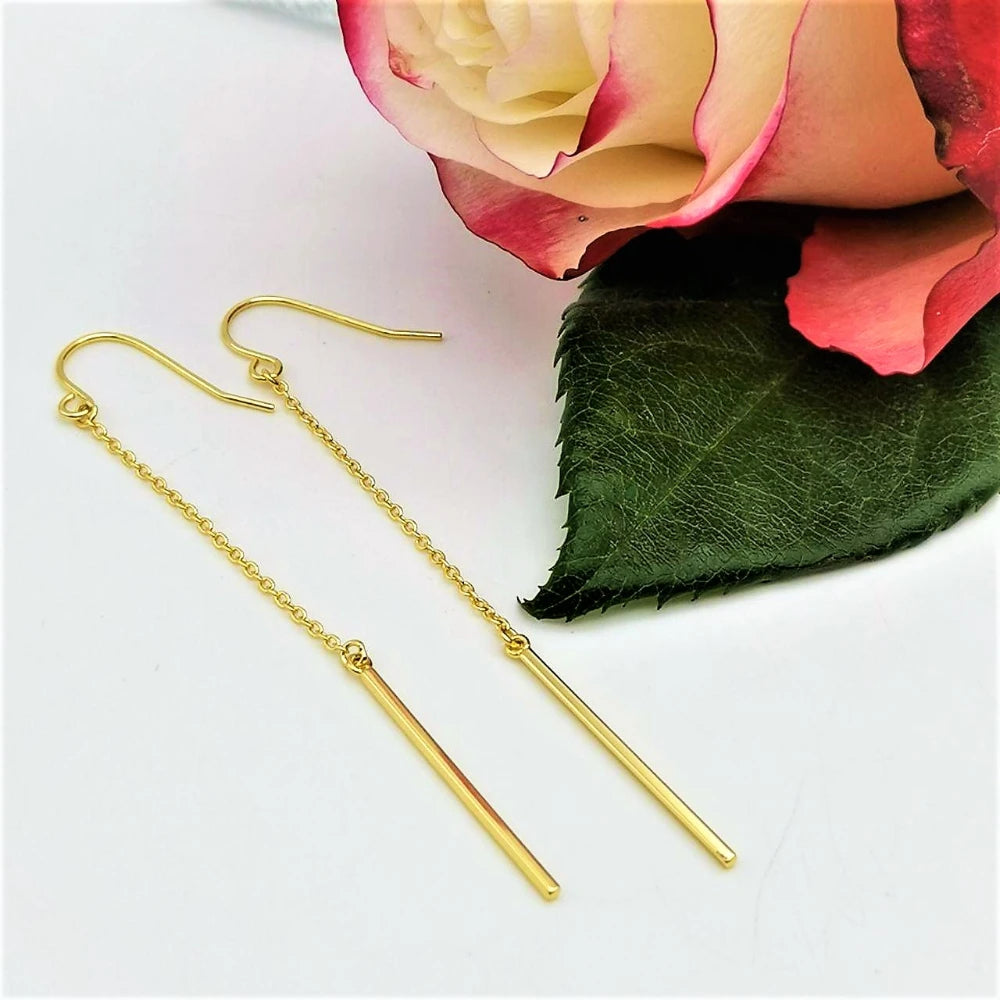 Bar Dangle Earrings