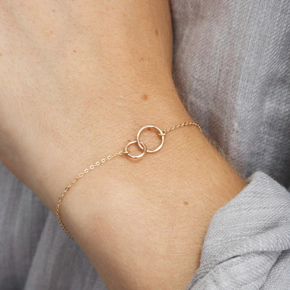 Double Circle Simple Bracelet