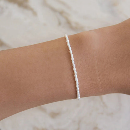 The Camille Pearl Strand Bracelet