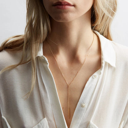 The Drop Bar Necklace