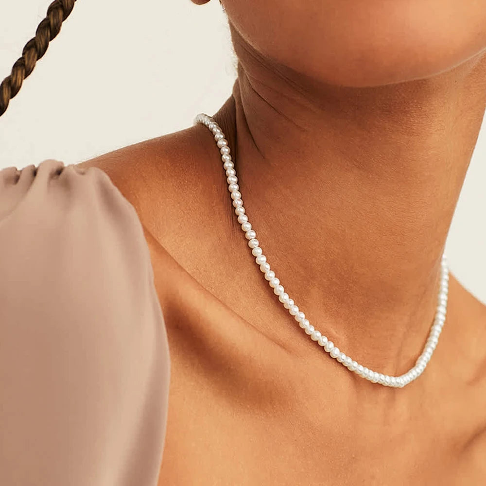 The Margaux Pearl Collar Necklace
