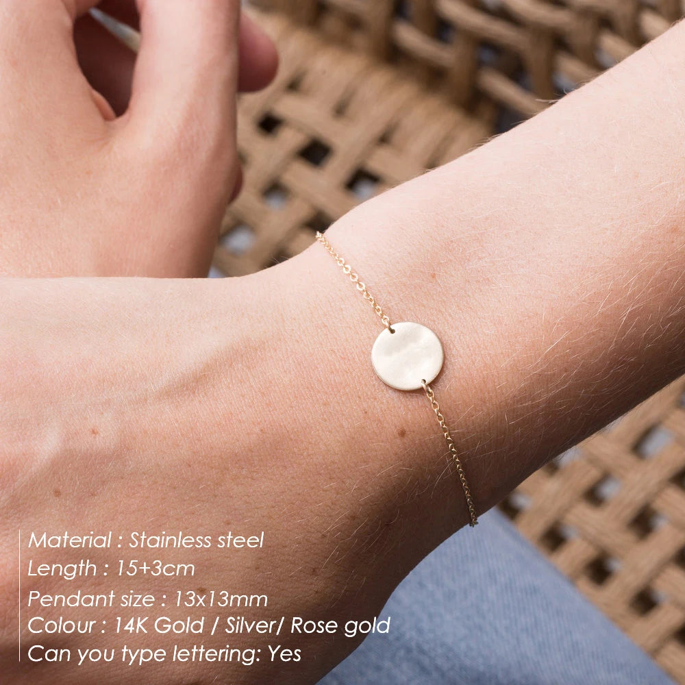 Round Pendant Bracelet