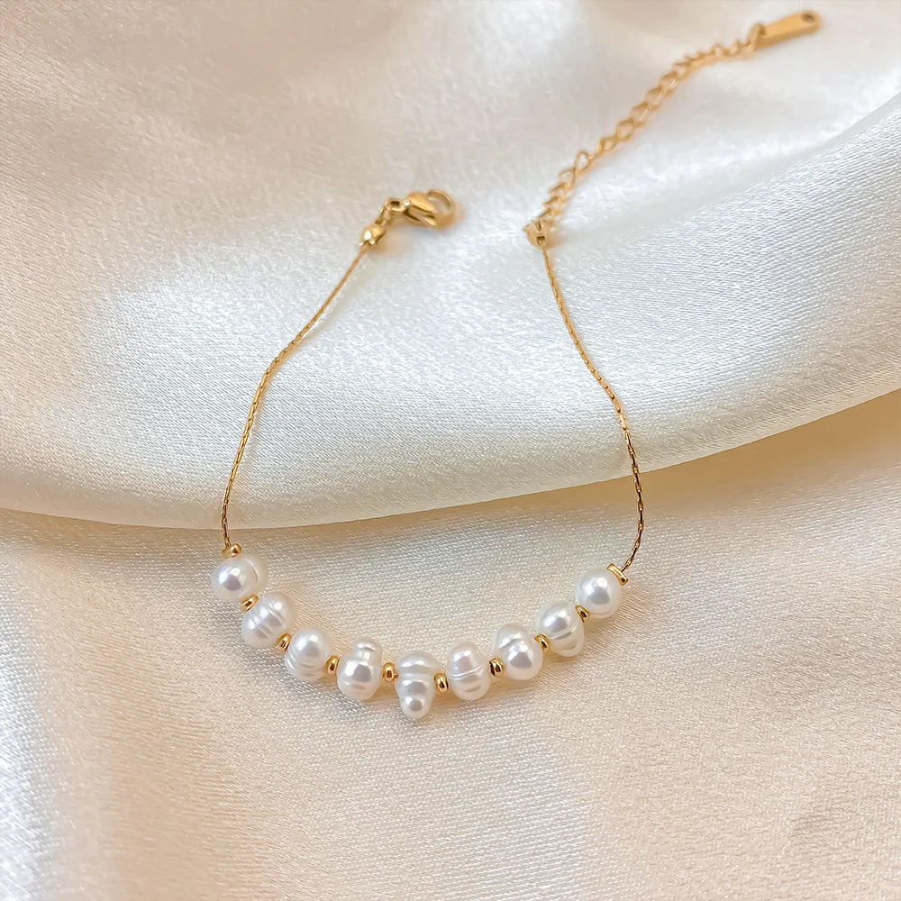 The Aurelia Pearl Bracelet