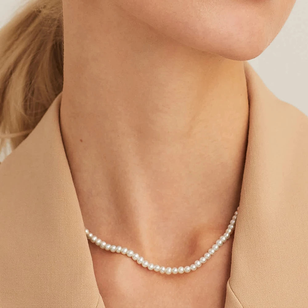 The Margaux Pearl Collar Necklace