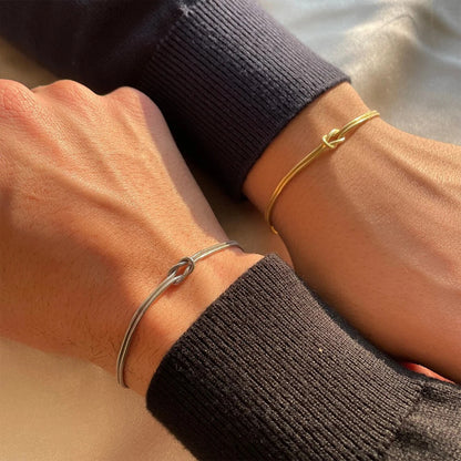 Snake Chain Knotted Bracelet