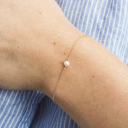 The Celeste Pearl Bracelet