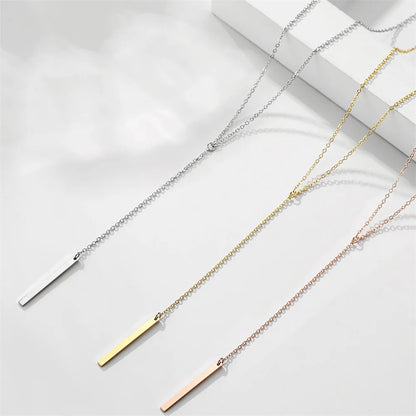 The Drop Bar Necklace