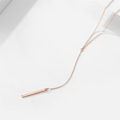The Drop Bar Necklace