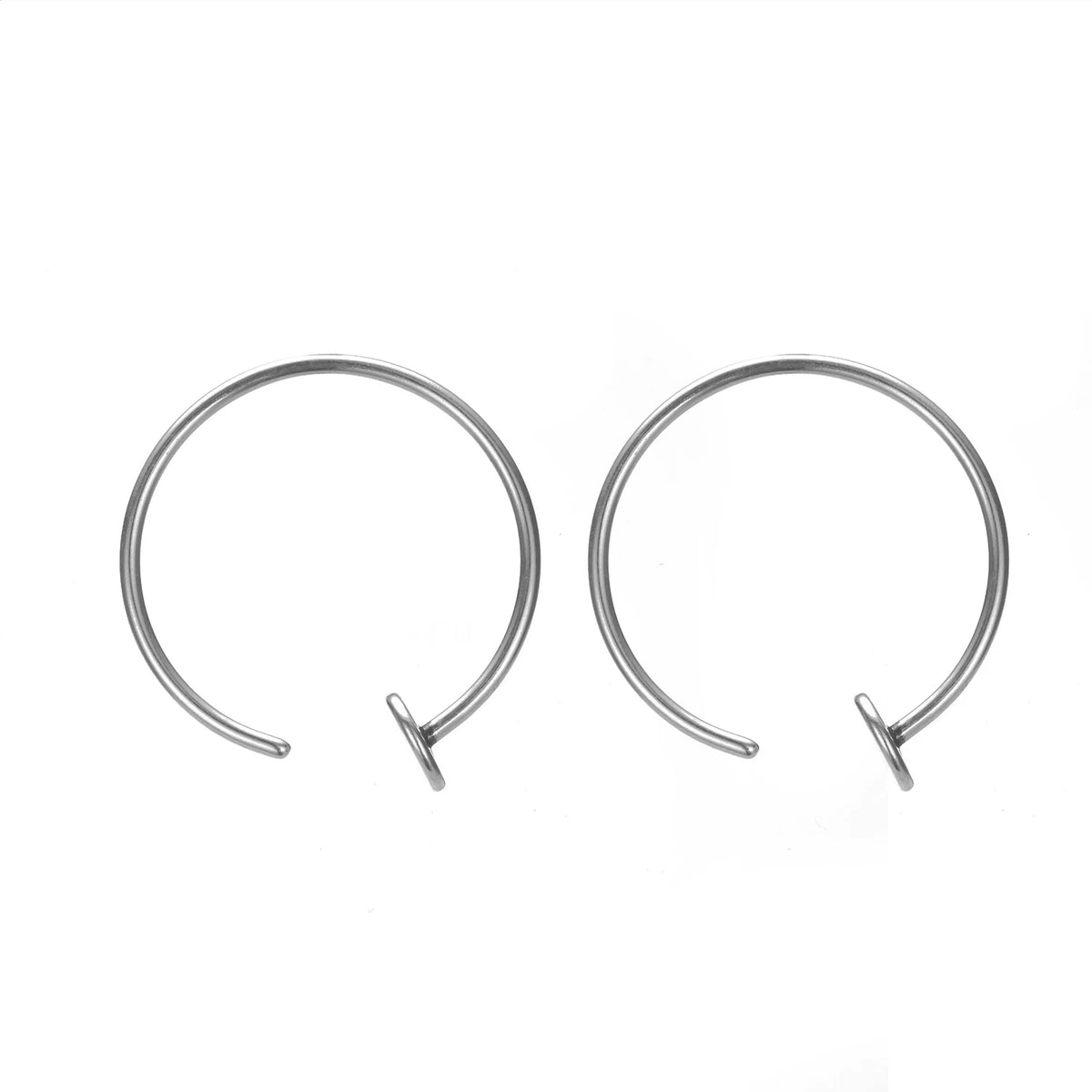 The Amara Pearl Hoop Earrings