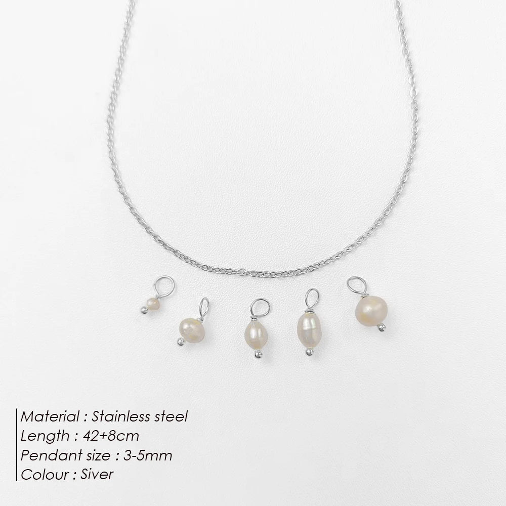 The Anaïs Pearl Drop Necklace