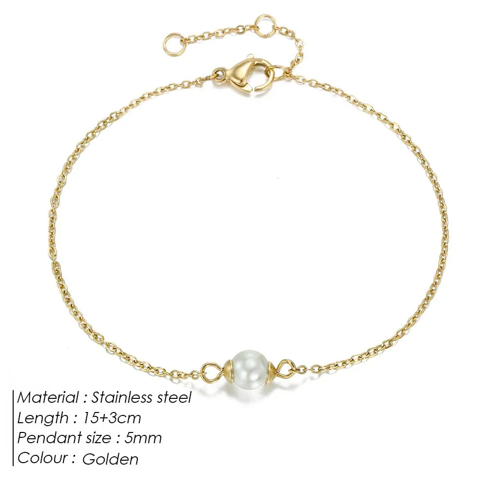 The Celeste Pearl Bracelet