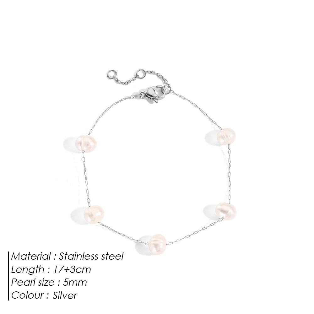 The Amélie Blush Pearl Bracelet