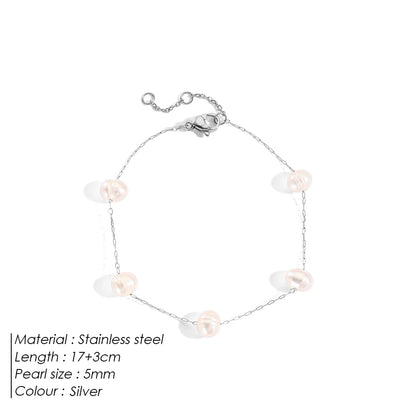 The Amélie Blush Pearl Bracelet