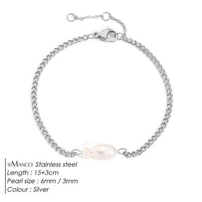 The Solène Pearl Cuff Bracelet