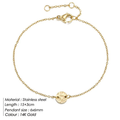 Round Pendant Bracelet