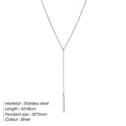 The Drop Bar Necklace