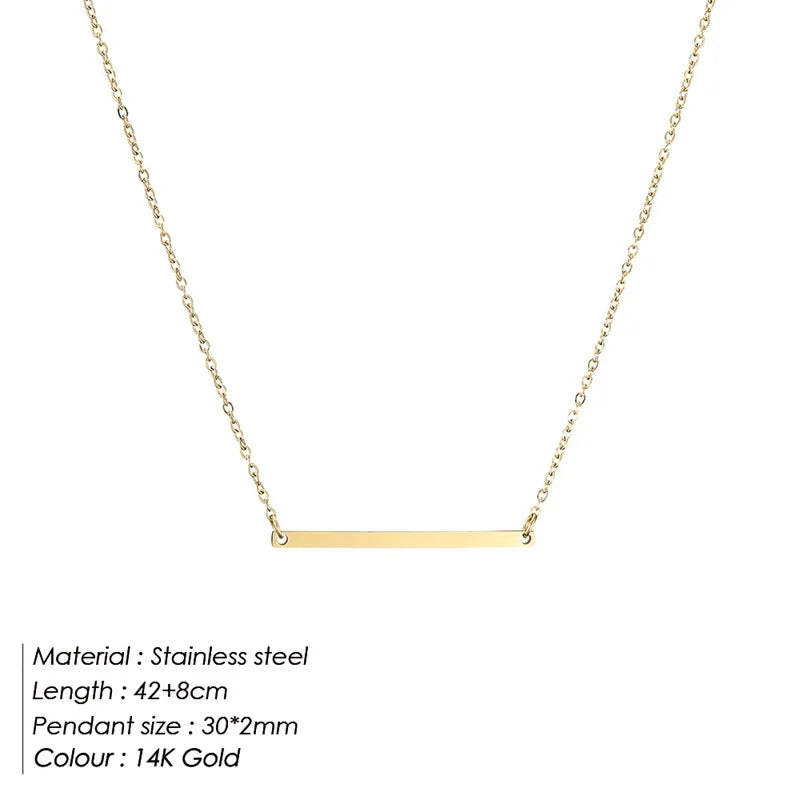 The Noémie Bar Necklace