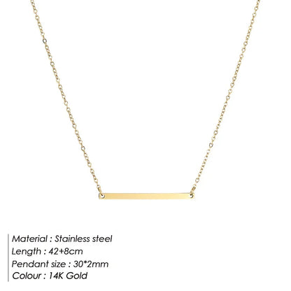 The Noémie Bar Necklace