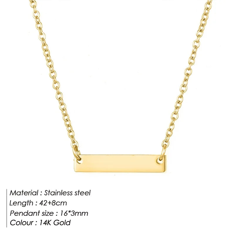 The Noémie Bar Necklace