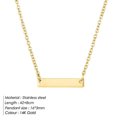 The Noémie Bar Necklace
