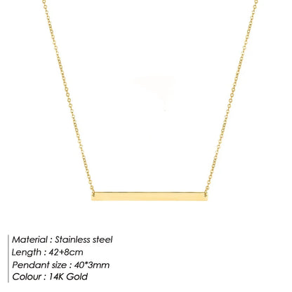 The Noémie Bar Necklace