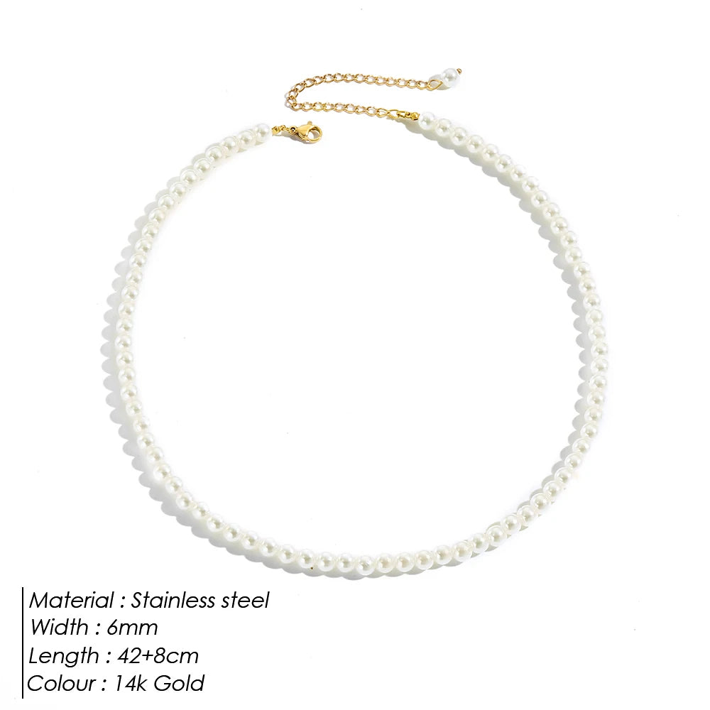 The Margaux Pearl Collar Necklace