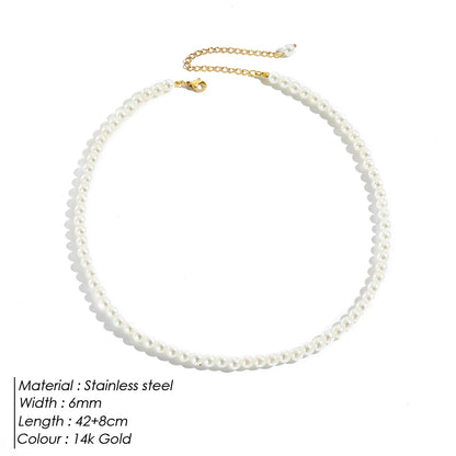 The Margaux Pearl Collar Necklace