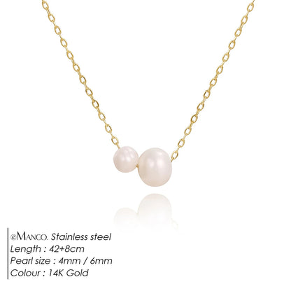 The Lucienne Pearl Necklace