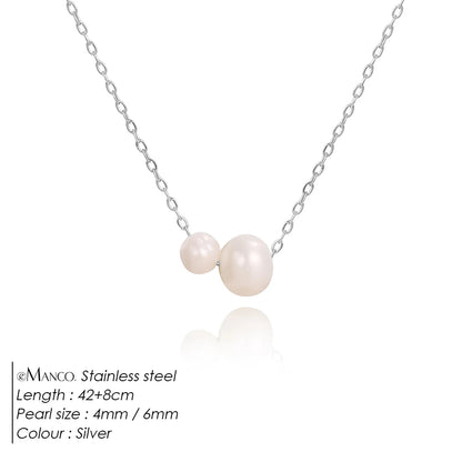 The Lucienne Pearl Necklace