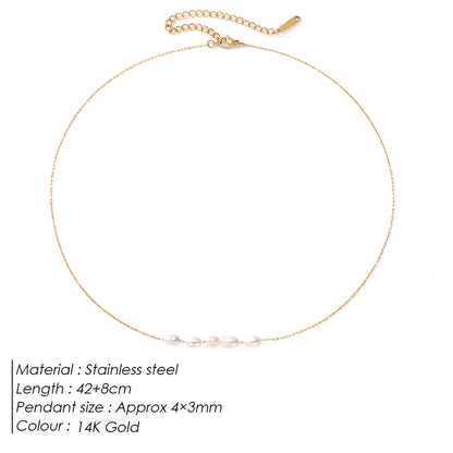 The Odette Pearl Arc Necklace