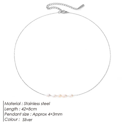 The Odette Pearl Arc Necklace